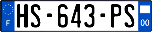 HS-643-PS