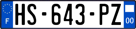 HS-643-PZ