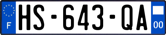 HS-643-QA