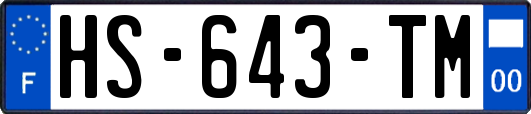 HS-643-TM