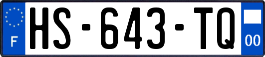HS-643-TQ