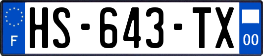 HS-643-TX