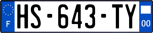 HS-643-TY