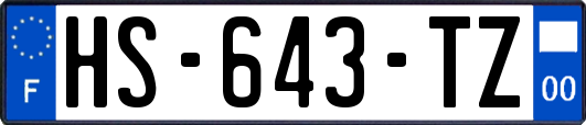 HS-643-TZ