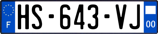 HS-643-VJ