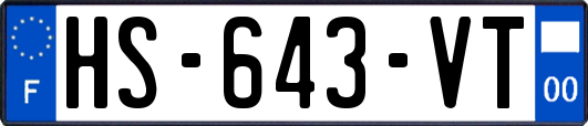 HS-643-VT