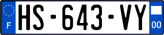 HS-643-VY