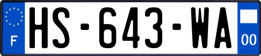 HS-643-WA