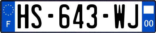 HS-643-WJ