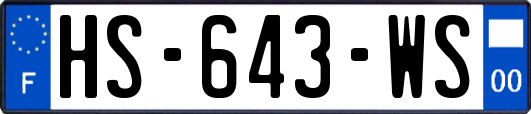 HS-643-WS