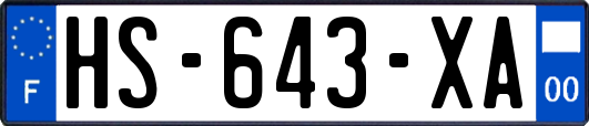HS-643-XA