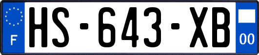 HS-643-XB