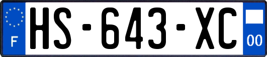 HS-643-XC