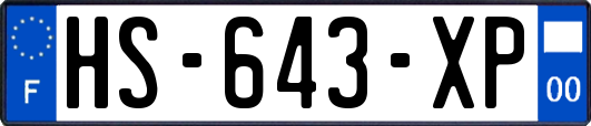 HS-643-XP