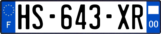 HS-643-XR
