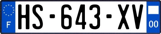 HS-643-XV