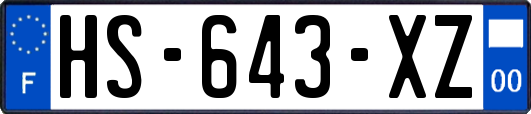 HS-643-XZ