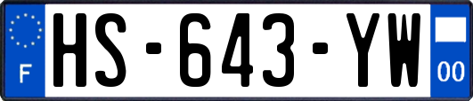 HS-643-YW
