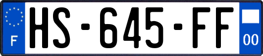 HS-645-FF