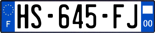 HS-645-FJ