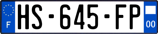 HS-645-FP