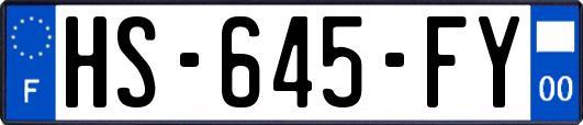 HS-645-FY