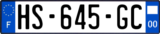HS-645-GC