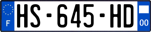 HS-645-HD