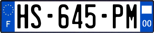 HS-645-PM