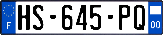HS-645-PQ