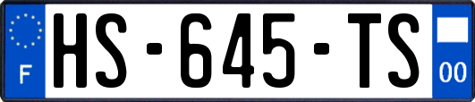 HS-645-TS