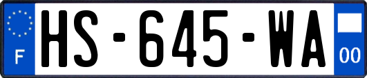 HS-645-WA