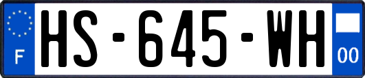 HS-645-WH