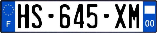 HS-645-XM