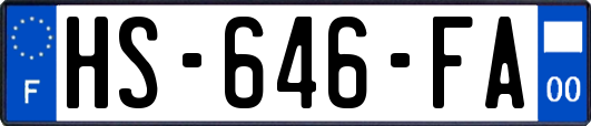 HS-646-FA