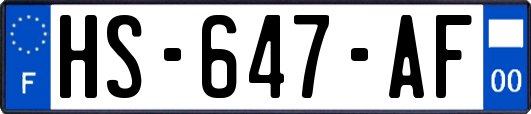 HS-647-AF