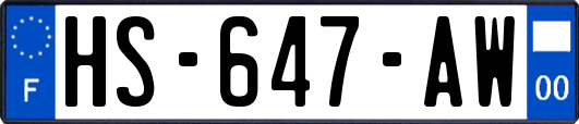HS-647-AW