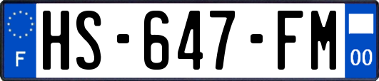 HS-647-FM