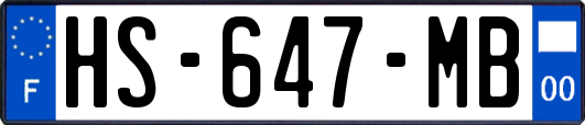 HS-647-MB