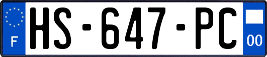HS-647-PC