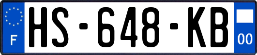 HS-648-KB