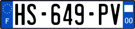 HS-649-PV