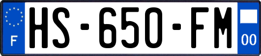 HS-650-FM