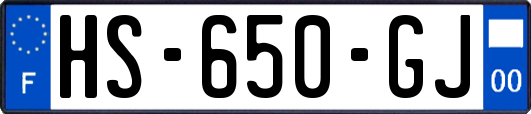 HS-650-GJ