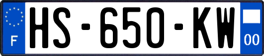 HS-650-KW