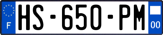 HS-650-PM