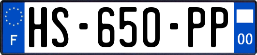 HS-650-PP