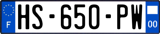 HS-650-PW
