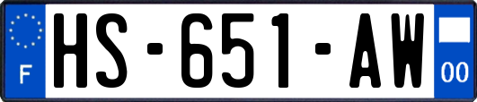 HS-651-AW