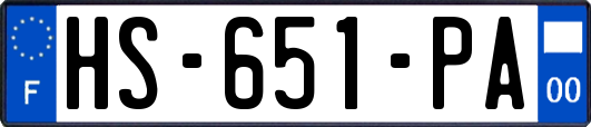 HS-651-PA